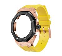 GGYTMQL GA2100 5º modelo de roble de roble de roble de home strep simples bandas de relojes en uno para ga2100/2110 accesorios