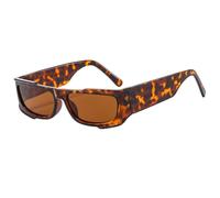GGYTMQL Gafas de Sol rectangulares Sombras de gradiente Vintage UV400 Eyewear