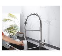 GGYTMQL Gasco de Lavabo Washbasin, Grifo de baño de Oro de Oro de Lujo 3pcs, 2 manijas Mezclador de baño Mejorado para la Batalla de Belleza grifos, Oro (níquel Cepillado)