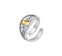 GGYTMQL Girl Products Anillos Anillo Joyería Mujeres Hombres Vintage Cat Rings Open para mujeres Regalos de boda de amiga para niñas Regalos de boda