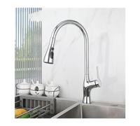 GGYTMQL Grifo, fregadero de cocina negra lango de grifo para manio