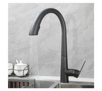 GGYTMQL Grifo, grifo de cocina pullador pullado pulido e solo manija de arco de high fregadero de cocina con 2 funciones mezclador belleza belleza viene