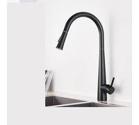 GGYTMQL Grifos de cocina del sensor de oro cepillado Control de toque inteligente Mezclador de grifos inductivos Cocina de cocina blanca negra grifos de cocina blancos (color blanco del sensor)