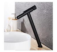 GGYTMQL Grifos de lavabo negro lavabo de baño mezclas de baño mutuamente lavabo de agua de lavado para agua de lavado de pelo caliente y frío oro rosa (oro rosa)