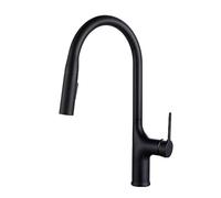 GGYTMQL Grifos de lavabo negro mezclador de lavabo de baño grifo recipiente de baño lavabo de agua mezclador de agua presionando el mezclador de agua caliente y agua fría de oro rosa (oro rosa)