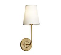 GGYTMQL Iluminación Lámparas de Pared de Sombra de Tela Beige Modernas Vintage, al Lado de Luces de Apliques de Pared para Sala de Estar, Dormitorio, Pasillo e14 Tornillo (Negro)