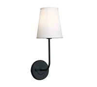 GGYTMQL Iluminación Lámparas de Pared Modernas de Tela Blanca de iluminación, al Lado de Las Luces de la Pared para Sala de Estar, Dormitorio, Pasillo e14 Tornillo (Cromo)