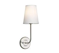 GGYTMQL Iluminación Lámparas de Pared Modernas de Tela Blanca Moderna, al Lado de Las Luces de Apliques de Pared para Sala de Estar, Dormitorio, Pasillo e14 Tornillo (Antiguo)