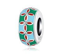 GGYTMQL Joyas, Colgante de Encanto de Loto de Escarabajo Apto para Bricolaje para Bricolaje y Ojo de Brazalete de Horus Charms Jewelry Gift
