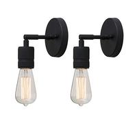 GGYTMQL Juego de 2 Accesorios de lámpara de Pared Antigua de Pared de Pared Vintage Arriba/Abajo, lámpara de Edison de Polvo de Pared para Cocina, salón, Comedor, Dormitorio, Bar, restaurantes,