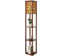 GGYTMQL Lámpara de pie Lámpara de lámpara LED Moderna - Mesa del Flaca y mesita de Noche para el Dormitorio - Lámpara de lámpara de lámpara de Libros de Torre asiático Lámpara de lámpara