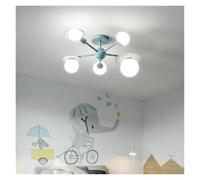 GGYTMQL LED Pink Azul LUCHE para GIRLES Niños Niños Princesas Room Luces de Dibujos Animados