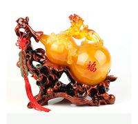 GGYTMQL Lucky Gourd Feng Shui Decoration Resin Artesan
