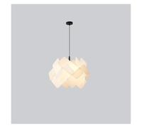 GGYTMQL Luz de Colgante acrílico Hogar Moderno Luces Decorativos de Techo de la Sala E27 Estudio de iluminación de la habitación del Dormitorio (luz Blanca, 60 cm-Azul)