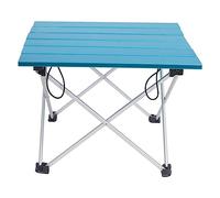 GGYTMQL Mesa de comedor plegable ultraligera azul rosa gris pequeña mesa plegable de aluminio portátil al aire libre cena senderismo camping barbacoa viaje escritorio aleación (color: gris claro)
