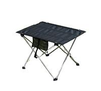 GGYTMQL Mesa de Comedor Plegable Ultralight BEA Senderismo de Aluminio Escalada pescando mesas Plegables de Viaje al Aire Libre Mesa Plegable Mesa de Campamento portátil (Color: s-Rojo)