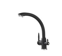 GGYTMQL Mezclador de grifo de cocina purificado Rotación dual Rotación Mezcladora de lavado de bebida Tapeada de grifos montado (cromado)