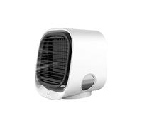 GGYTMQL Mini Desktop USB Ventilador USB Mini refrigerador de Aire Desktop Air acondicionador de Oficina en el hogar Enfriador de Aire portátil 5V 1A Ventilador de Spray pequeño y Tranquilo Mini