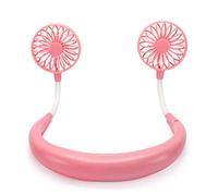 GGYTMQL Mini Ventilador de Cuello Colgante portátil, Cuello de cloque Colgante Mini Ventilador Mini Ventilador portátil USB Cargando pequeño Ventilador silencioso Creativo de Regalo