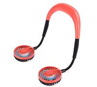 GGYTMQL Mini Ventilador de Cuello Colgante portátil, Ventilador de Cuello Colgante portátil USB Cargo pequeño Ventilador Plegable Mini Ventilador de Cocina telescópica telesco Perezoso