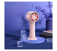 GGYTMQL Mini Ventilador portátil Hands Hands USB Ventilador de Aire de Carga de Aire, para niños Elegantes para niños Mujeres en casa Ventilador de Viajes al Aire Libre (Color: Verde, tamaño: básico)