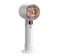 GGYTMQL Mini Ventilador portátil Hands Hands USB Ventilador de Aire de Carga de Aire, para niños Elegantes para Mujeres Mujeres en casa Ventilador de Viajes al Aire Libre (Color: Oro, tamaño: básico)