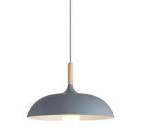 GGYTMQL - Minimalista Metal Color Chandelier Restaurante de Aluminio Lámpara de Aluminio Decoración de iluminación de Techo de Estilo Industrial (Azul, 40 cm)