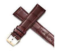 GGYTMQL Mira la pulsera para relojes piloto Portofino Portugieser Men Strap Watch Accessorie Real Leather Watch Band Cadena de cinturón de reloj