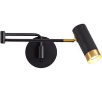 GGYTMQL Moderna Industrial Ajustable de Pared Ajustable de Pared Colgante Plegable con lámpara de Pared del Interruptor de Encendido/Apagado, lámpara de araña Moderna LED