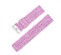 GGYTMQL Nylon Canvas Watch Band Woven Soft Belt UNIVERSAL UNIVERSAL PULRAL FOR MENOS MUJERES Sport Rápido Releance Wrist Wand