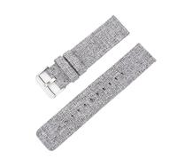 GGYTMQL Nylon Canvas Watch Band Woven Soft Belt UNIVERSAL UNIVERSAL PULRAL FOR MENOS MUJERES Sport Rápido Releance Wrist Wand