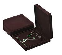 GGYTMQL Organizador de escritorio grande cuadrado de terciopelo conjunto de joyas caja grande collar y anillo pendiente colgante cajas de regalo joyería de boda estuche de almacenamiento exhibición