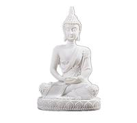 GGYTMQL Ornamento de jardín 16 Estatua de Estilo de Estilo Naturaleza de Arenisca Buda Buda Fengshui Figurina Meditación en Miniatura Decoración del hogar 3
