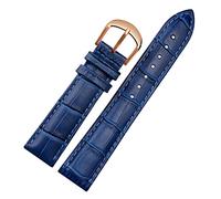 GGYTMQL Para la marca de reloj de la marca Banny Watret Bandas Genuine Leather Strap Watch Band 10 12 14 16 18 20 22 mm Bandas de reloj Multicolor