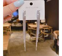 GGYTMQL Pendientes de Borde de Temperamento Regalos de joyería Larga y Completa