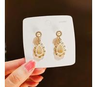 GGYTMQL Pendientes de Mariposa para Mujeres Pendientes de Borla Largos Brillantes Joyas Hermosas