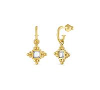 GGYTMQL Pendientes de Pendientes de Pendientes de cañón de circón Negro para Mujeres Joyas de Boda