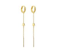 GGYTMQL Pendientes de sementales para Mujeres Hollow Star Trend Piercing Earing Tarings Jewelry Pendientes