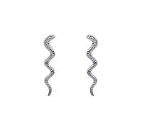 GGYTMQL Pendientes de Tachuelas de Serpientes de 18k para Mujeres Pencas pequeñas Pendientes Pendientes