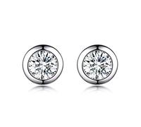 GGYTMQL Pendientes de Tachuelas para Mujeres Pendientes de circón Girl Fiesta de Navidad Joyería de Navidad