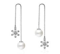 GGYTMQL Pendientes para Mujeres, Sun Flower Zircon Tassel Pendientes Pendientes Flash Temperamento Largo Personalidad Joyas Salvajes, Bandeja,