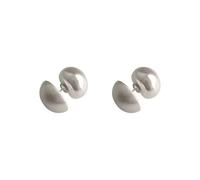 GGYTMQL Pendientes y Tachuelas Pendientes de aro Cuadrado de Plata para Mujeres Pendientes geométricos Minimalistas Accesorios de joyería Joyería de Moda Regalos de Moda