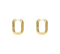 GGYTMQL Pendientes y Tachuelas Pendientes de aro para Mujeres Geométricas Color de Plata de aretes Vintage