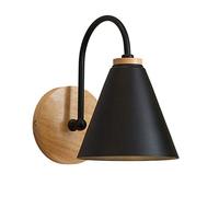 GGYTMQL Placizos de Pared de baño Juego de 1, Apliques de Madera de Hierro Forjado iluminación de Pared, lámpara de Pared de Bronce frotada para el Espejo, Sala de Estar, Dormitorio, Pasillo, Porche,