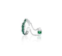 GGYTMQL Productos de niñas Anillos Anillo Joyería Mujeres Hombres Vintage Verde Capa Open Finger Anillos para mujeres Regalos de fiesta de niñas