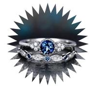 GGYTMQL Productos de niñas Anillos Anillo Joyería Mujeres Promesa Boda de boda Anillo de mujer de moda y versátil
