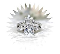 GGYTMQL Productos de niñas Anillos Anillo Joyería Mujeres Promesa de la boda de circón Corona Corona Anillo de mujeres Regalos de lujo de lujo Regalos