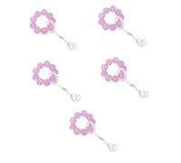 GGYTMQL Productos de niñas Pulseras retorcidas de mano anillo Rosario Bead para mujeres Joyas de oración Joyería Regalos de vidrio