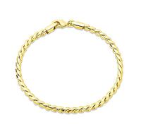 GGYTMQL Pulsera de brazalete de encanto para mujeres trenzadas con trenza Arband Cadena de playa 20cmx0.3cm