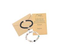 GGYTMQL Pulseras de parejas a juego Pulsera Primose Relaciones de larga distancia Regalos Pulsera de pareja para ella.